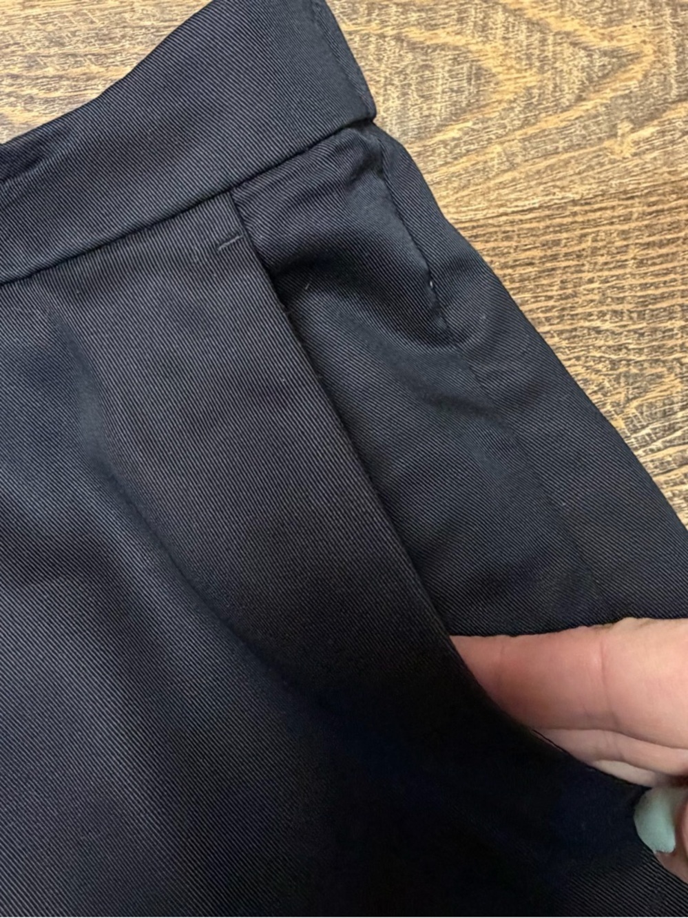 NEW Banana Republic $100 Hayden Wide-Leg High Rise Pull-On Pant Black Sz XL - Picture 10 of 15